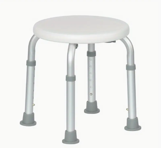 Adjustable Round Shower Stool