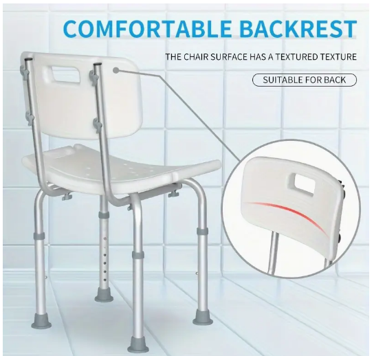 Lightweight Aluminum Bath Chair