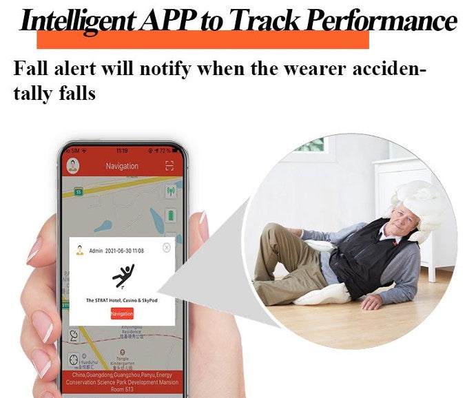 S-AIRBAG S20 Intelligent Vest Fall Arrest Airbag Fall Protection Suit