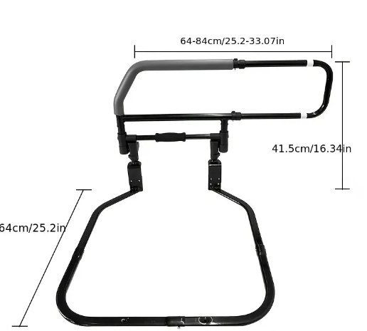 Adjustable Foldable Bedside Handrail