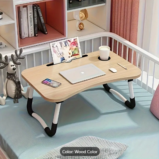 Heavy-Duty Foldable Bed Desk