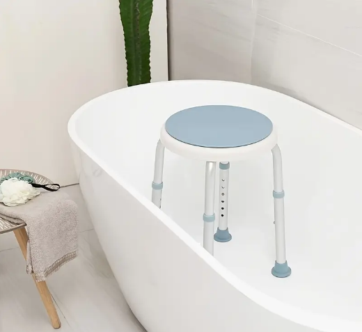 Adjustable 360° Swivel Shower Stool