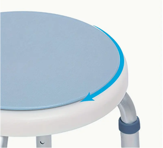 Adjustable 360° Swivel Shower Stool