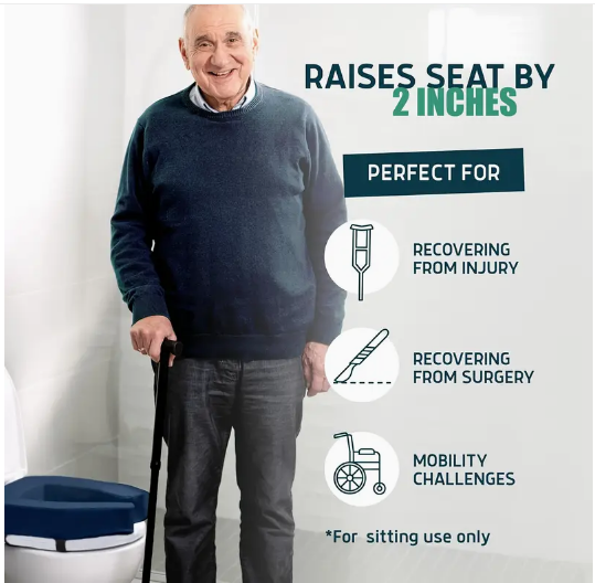 Raised Toilet Seat