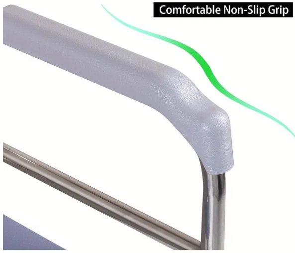 Adjustable Height Toilet Seat with Handle