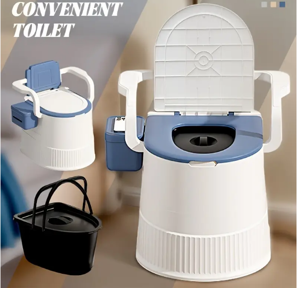 Portable Bedside Commode Toilet