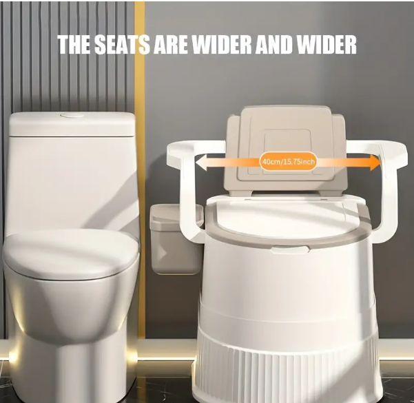 Portable Bedside Commode Toilet