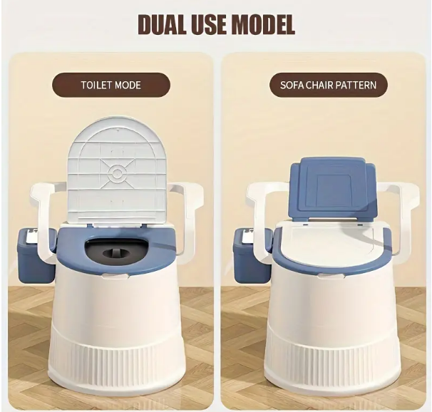Portable Bedside Commode Toilet
