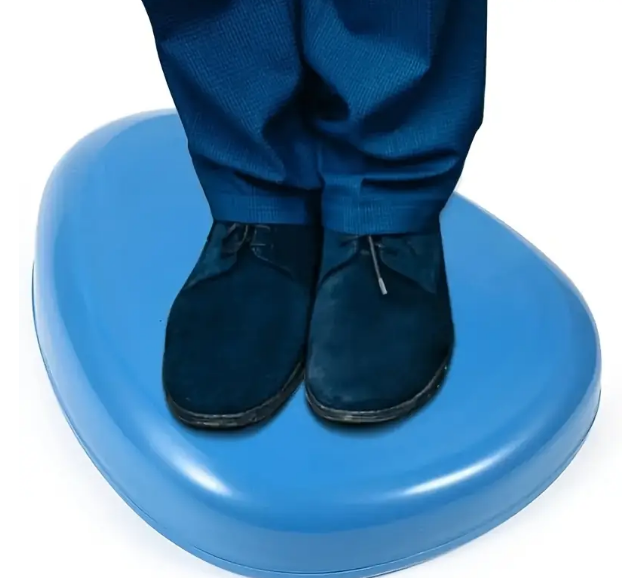 Thickened Blue Plastic Bedpan