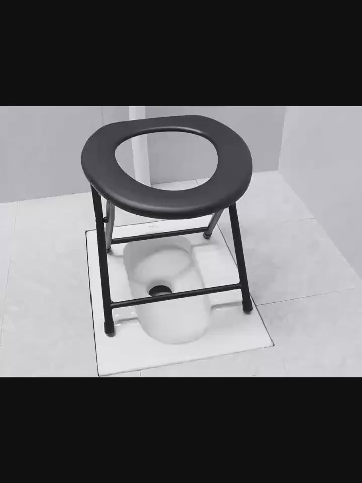 Foldable Bedpan Chair for Adults