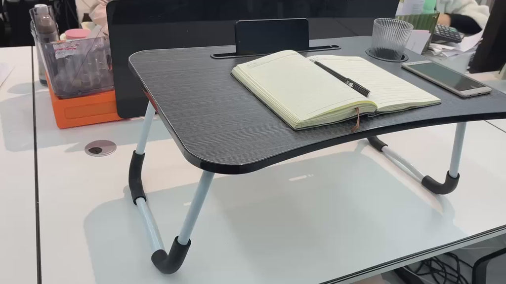 Heavy-Duty Foldable Bed Desk