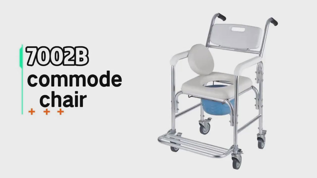 Heavy-Duty Mobility Chair with 4-Wheel Base